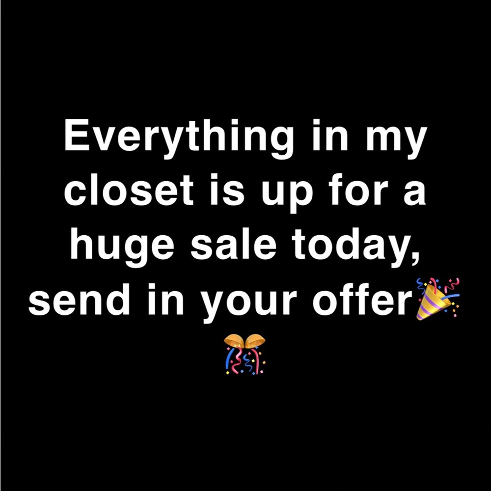 Clothing sales💯